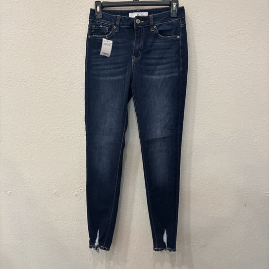 KANCAN,DENIM ANKLE SKINNY,BLUE,26