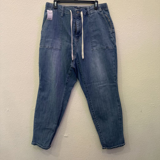 JUDY BLUE,DENIM JOGGER ,BLUE ,18W