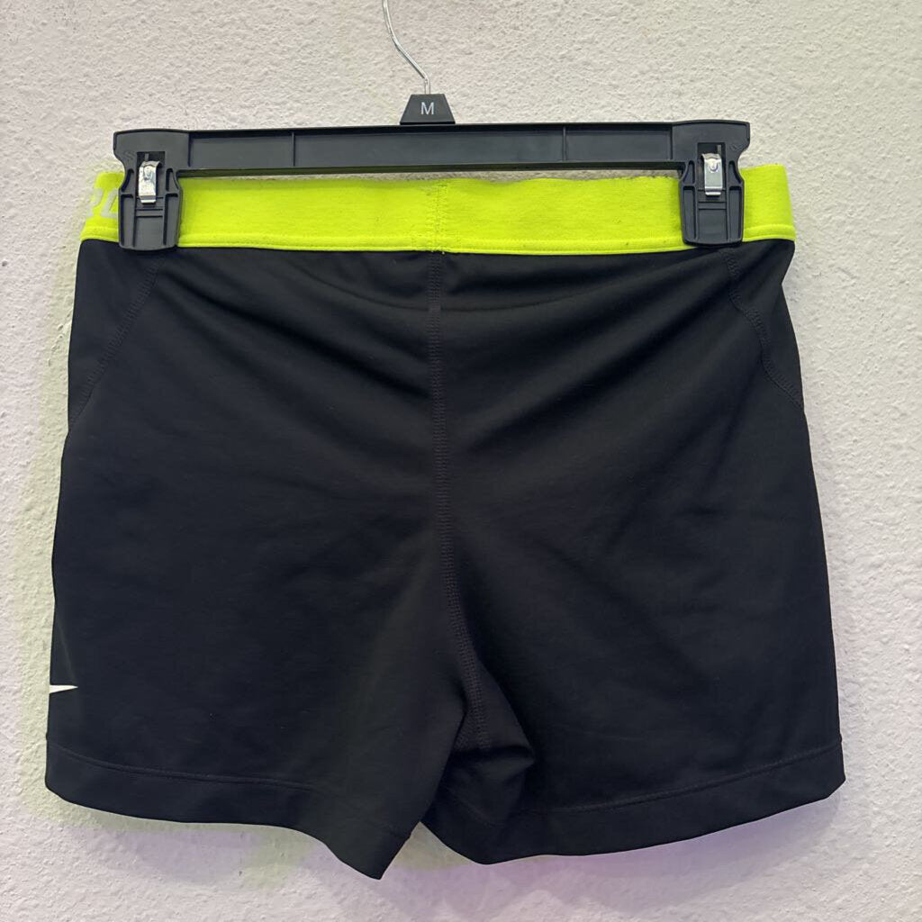 NIKE,ACTIVE BIKE SHORTS ,BLK NEON,L