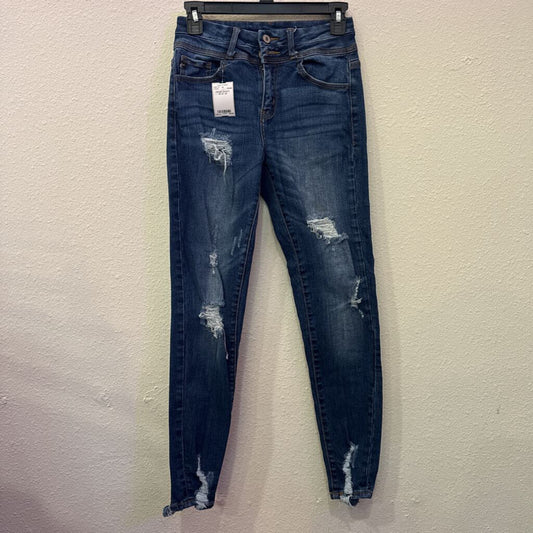 KANCAN,DENIM SKINNY,BLUE,26