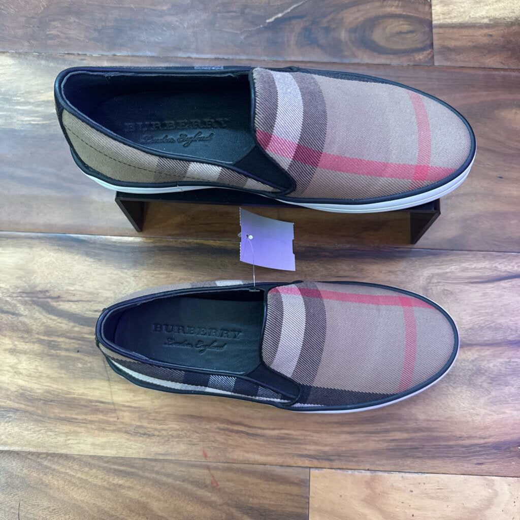 BURBERRY,AUTHENTIC SLIP ON SNEAKER,MULTI,36