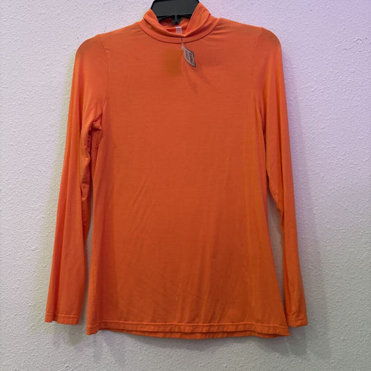 TNECK TOP ,ORANGE ,S