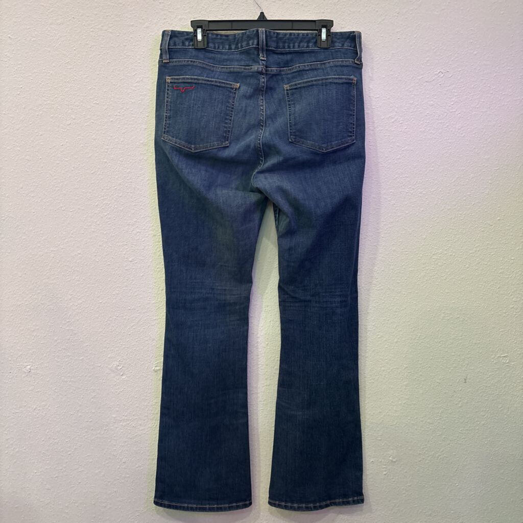 KIMES,DENIM BOOTCUT,BLUE,16/32