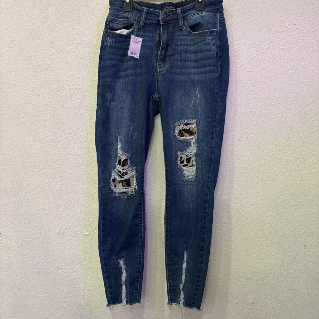 JUDY BLUE,DENIM SKINNY ,BLUE ,28