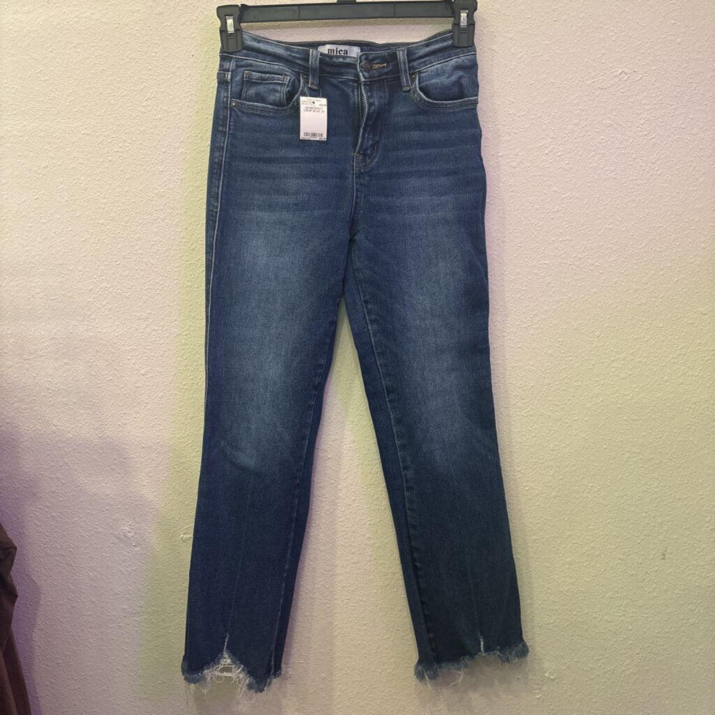 DENIM BOOT CROP,BLUE,26