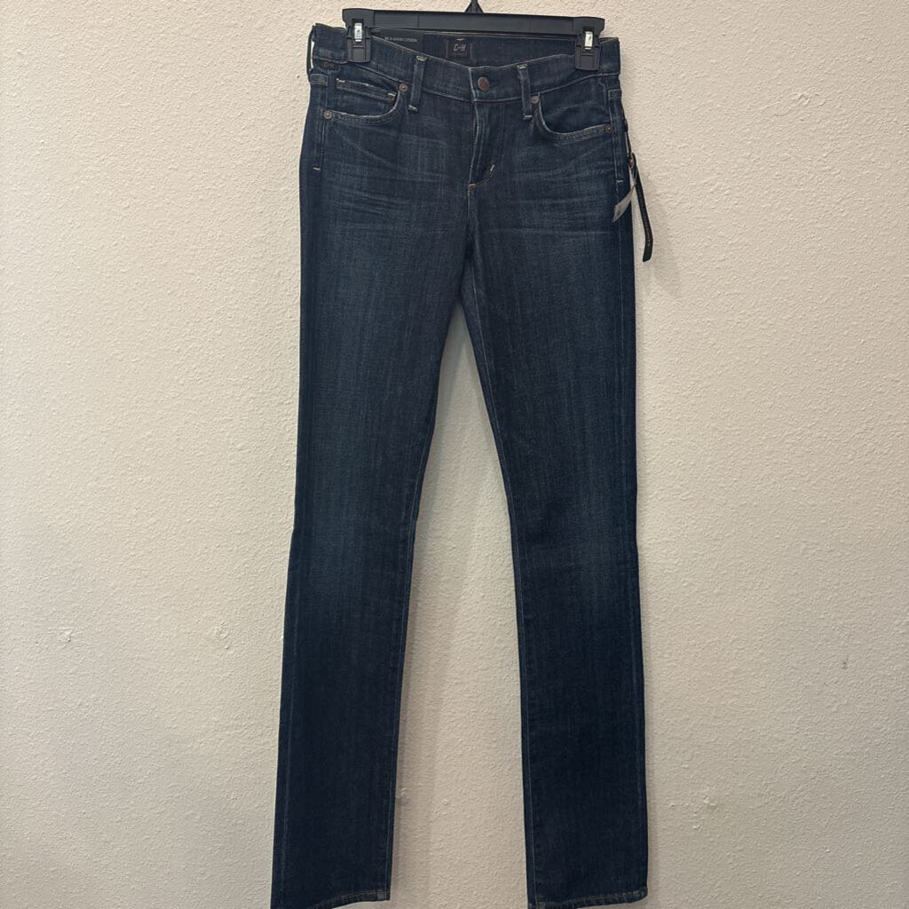 CITIZENS OF HUMANITY,DENIM STRAIGHT LEG,BLUE,25