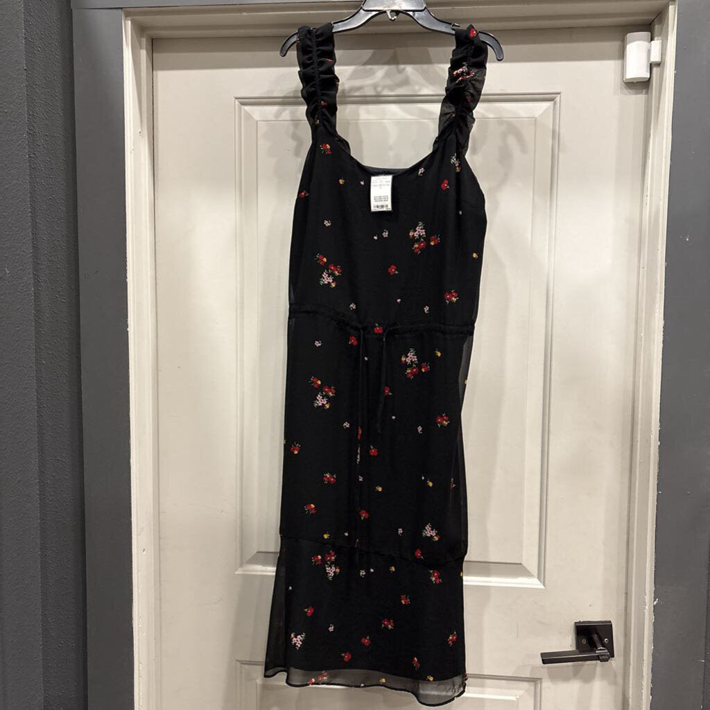 WHO WHAT WEAR,TANK DRESS,BLK,S