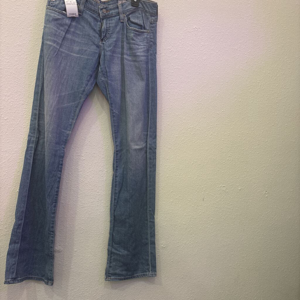 ADRIANO GOLDSCHMIED,DENIM RELAXED STRAIGHT,BLUE,28