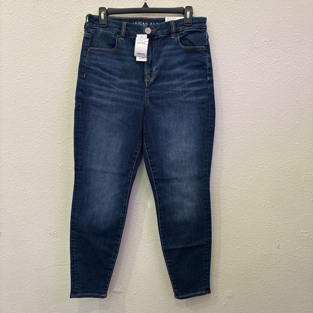 AMERICAN EAGLE,NWT DENIM SKINNY ,BLUE ,10S