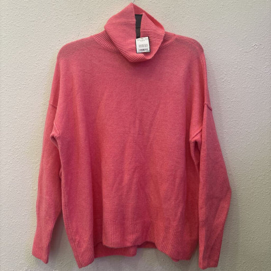 VINCE CAMUTO,TNECK SWEATER ,PINK,S