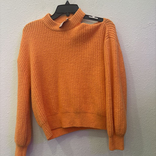 BB DAKOTA,OPEN SHOULDER SWEATER ,ORG ,S