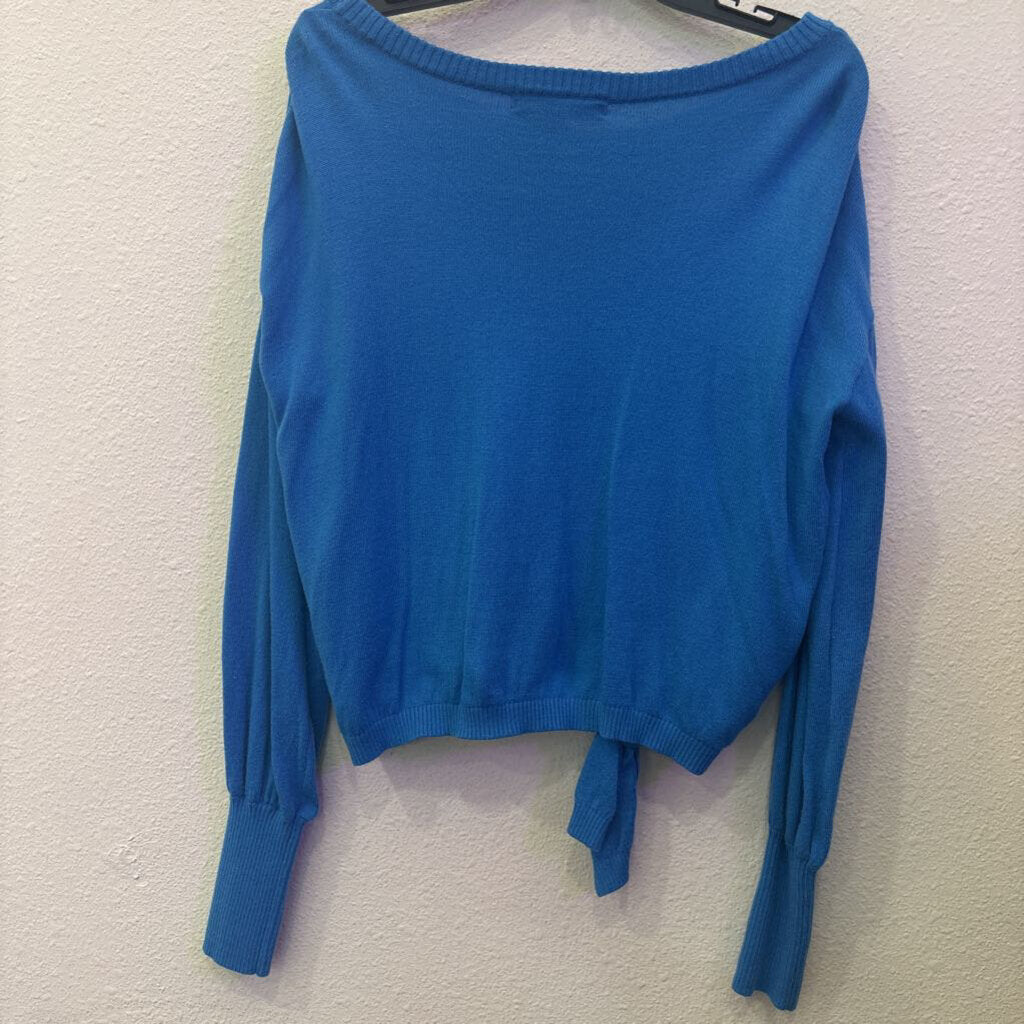 LILLY PULITZER,TYE LIGHT WEIGHT SWEATER ,BLUE,S