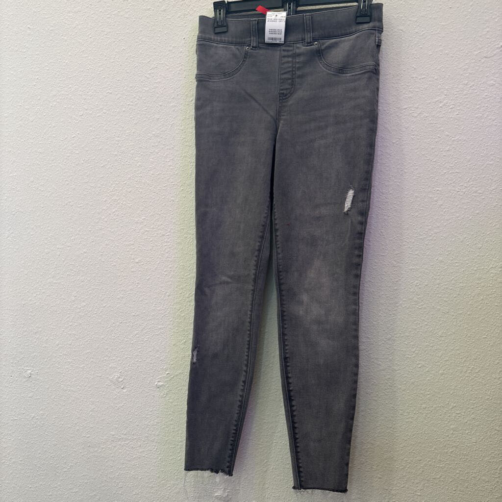 SPANX,RAW HEM ANKLE JEGGINGS ,GRY,S