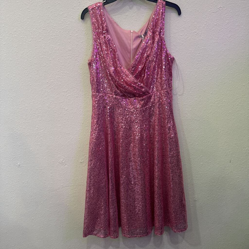 GRACE KARIN,NWT SEQUIN DRESS,PINK,L