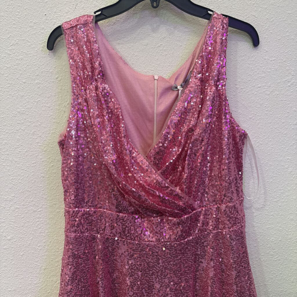 GRACE KARIN,NWT SEQUIN DRESS,PINK,L