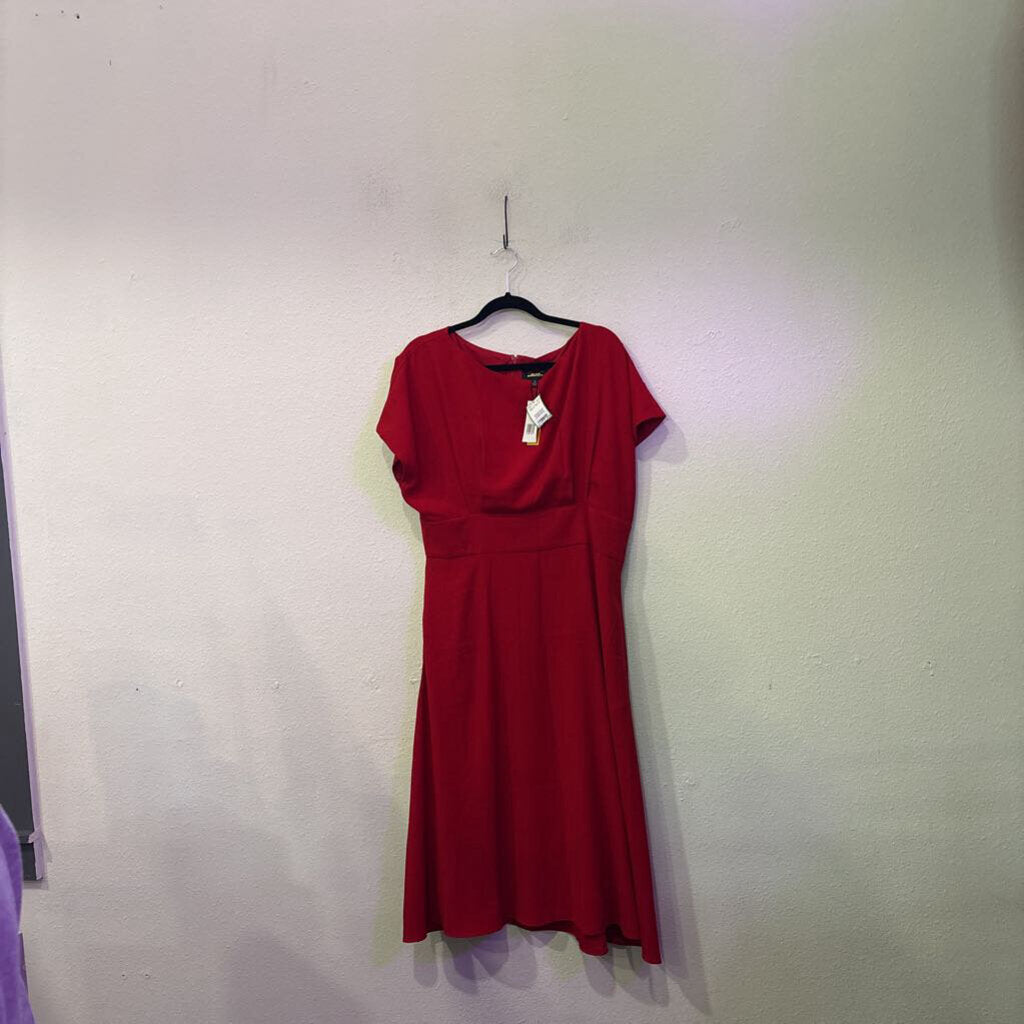 ALEXIA ADMOR,NWT COCKTAIL DRESS ,RED,14