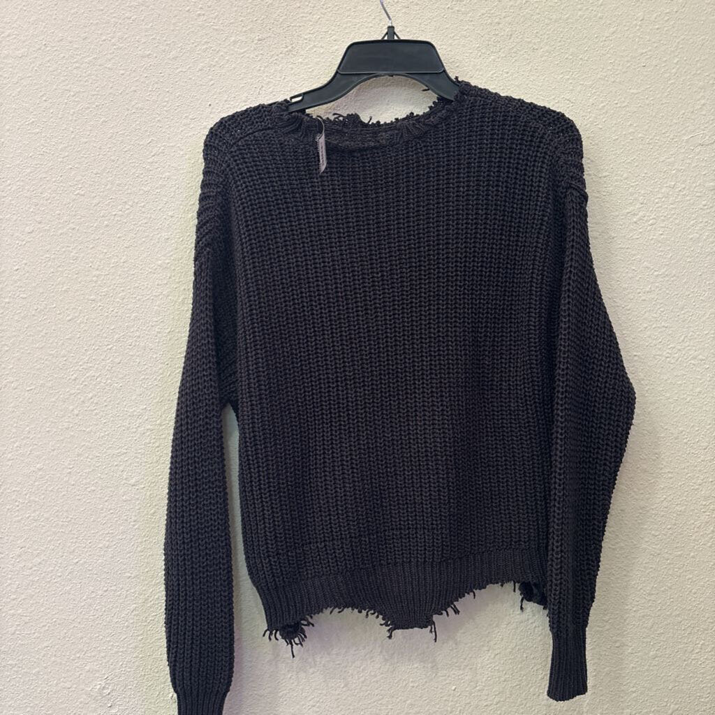 RAG POETS,KNIT SWEATER,BLUE,S