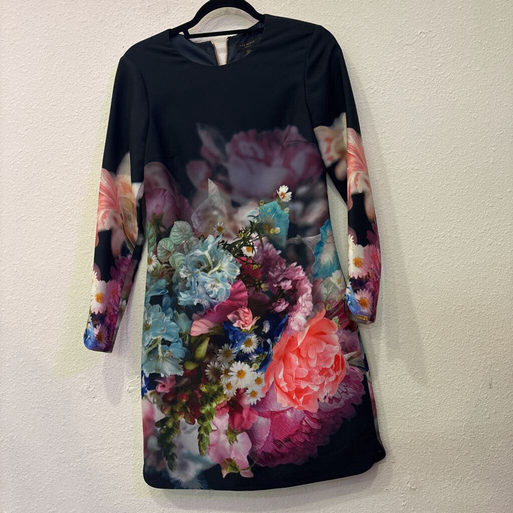 TED BAKER,FLORAL DRESS,FLORAL,1