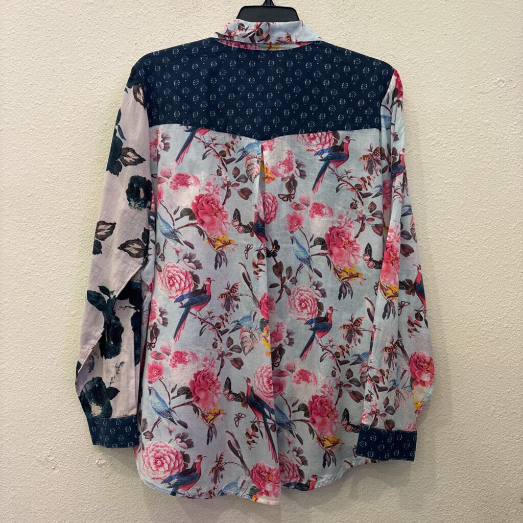 SUNDANCE,LONGSLV BU TOP,MULTI,XL