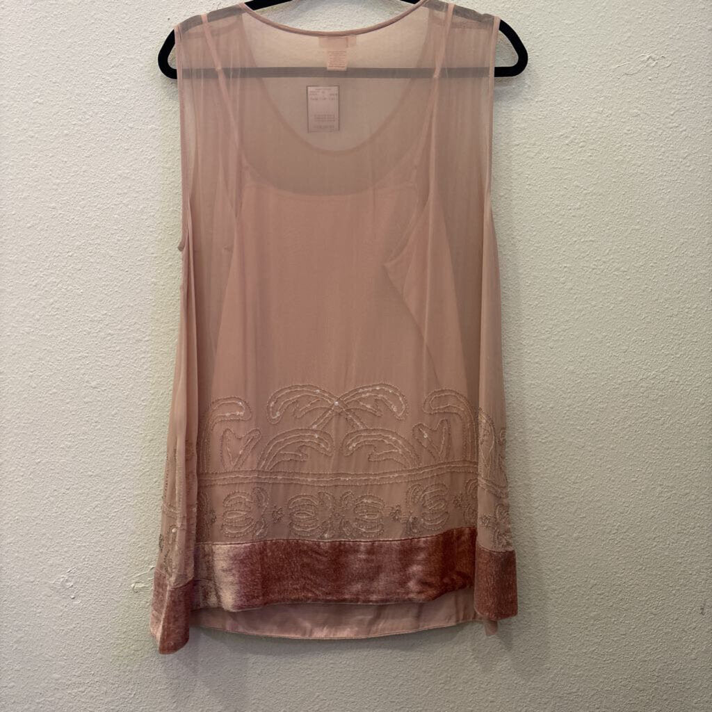 SUNDANCE,TANK TOP ,TAN,L