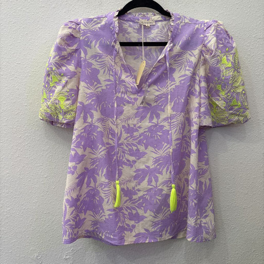 JODIFL,SHORTSLV TOP ,PURPLE,M
