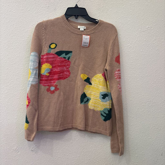 SUNDANCE,KNIT SWEATER,TAN,S