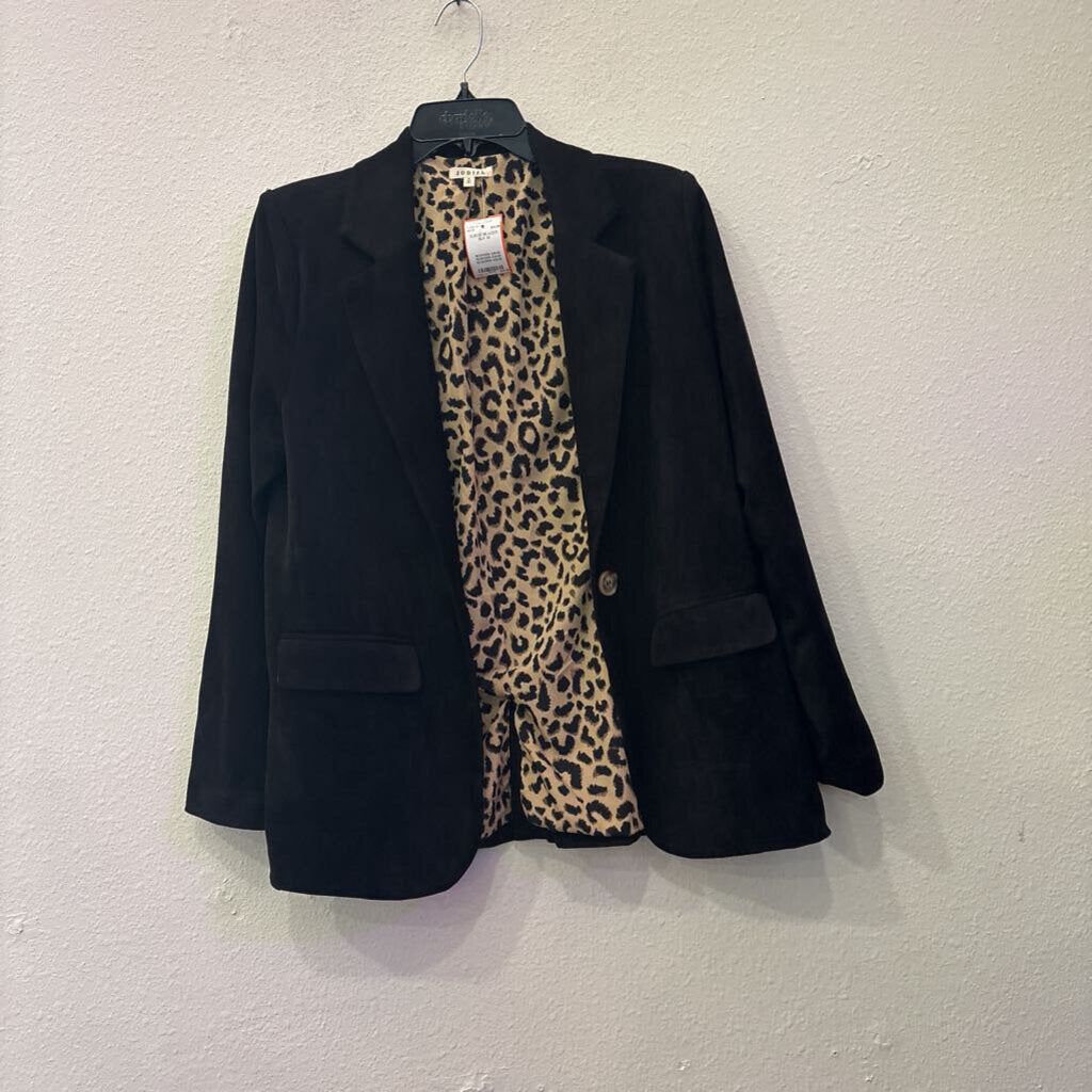 JODIFL,SUEDE BLAZER,BLK,M