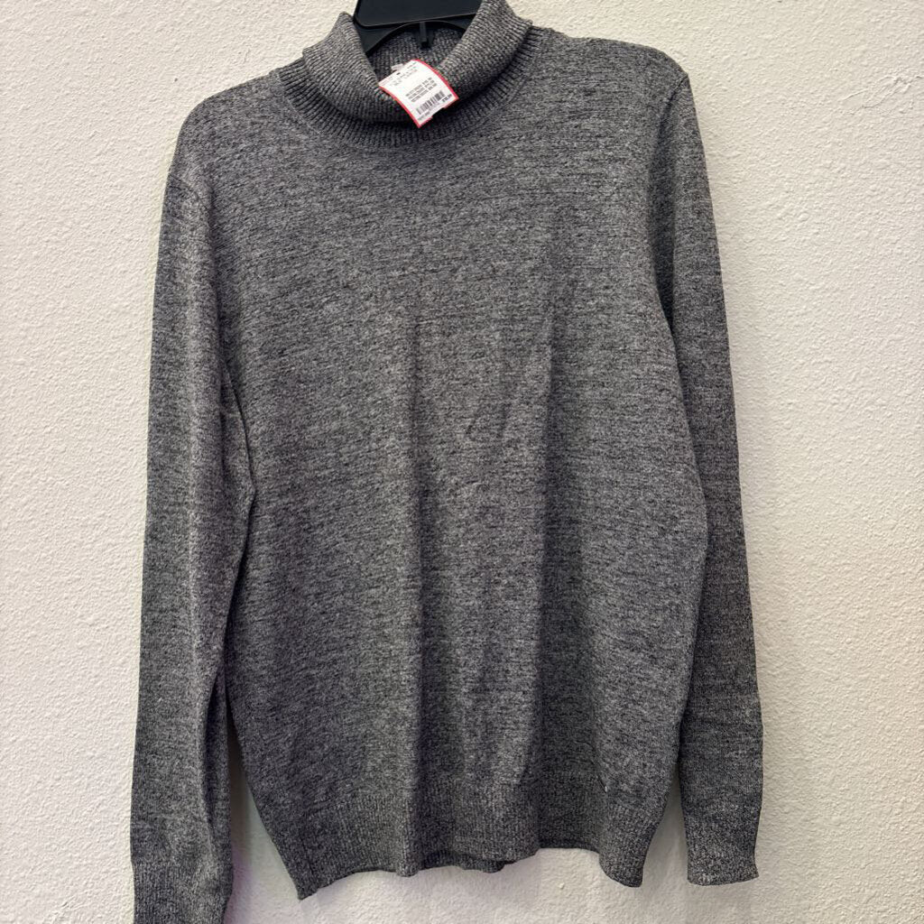 CALVIN KLEIN,L/S SWEATER ,BLK ,LARGE