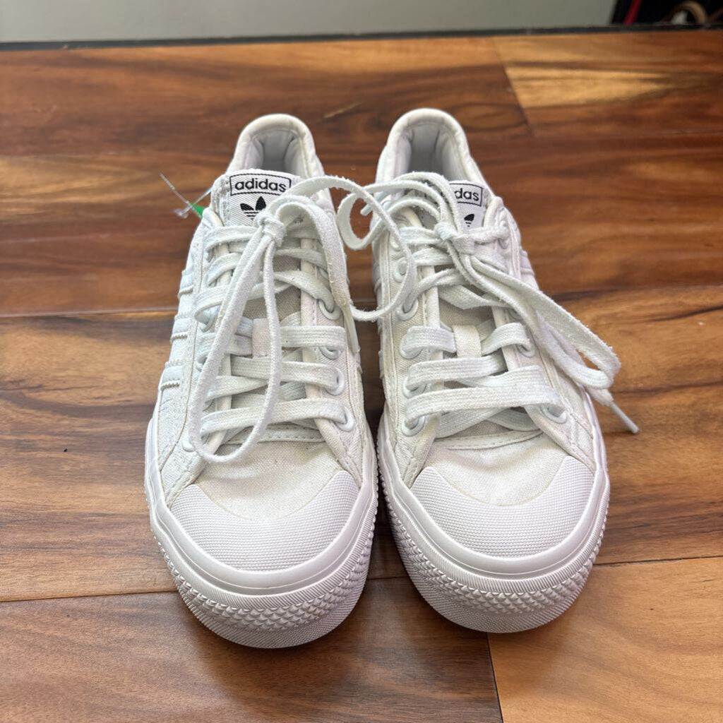 ADIDAS,PLATFORM SNEAKER ,WHT ,6