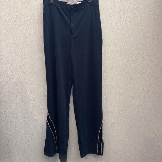 BEYOND EGREIS,WIDE LEG ,NAVY,XL
