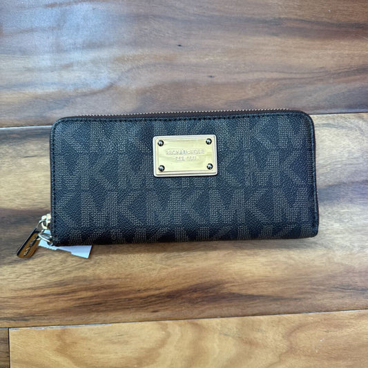 MICHAEL KORS,MK MONO WALLET ,BRN