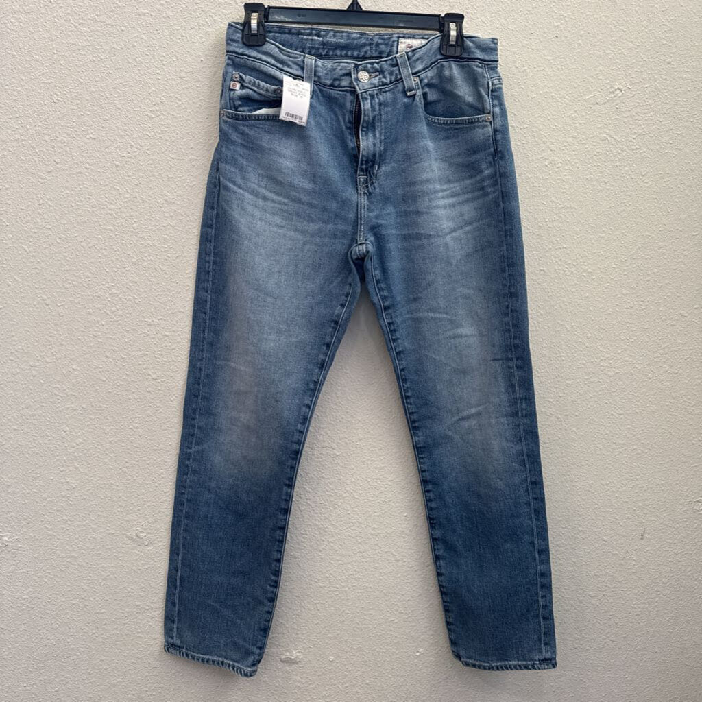 AG DENIM,DENIM ANKLE SKINNY JEANS ,BLUE ,26