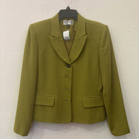 KASPER,SHORT BLAZER,GREEN,6