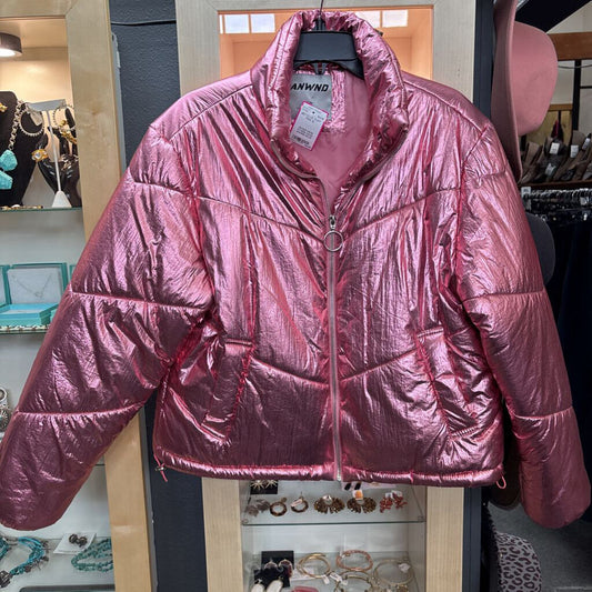 ANWND,METALLIC PUFF ,PINK,M
