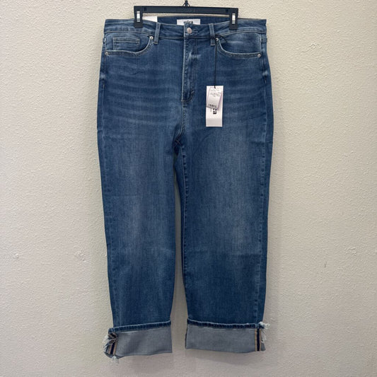 MICA,NWT BF ANKLE STRAIGHT ,BLUE,14W