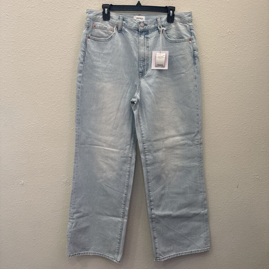 PISTOLA,NWT DENIM WIDELEG JEANS ,BLUE,30