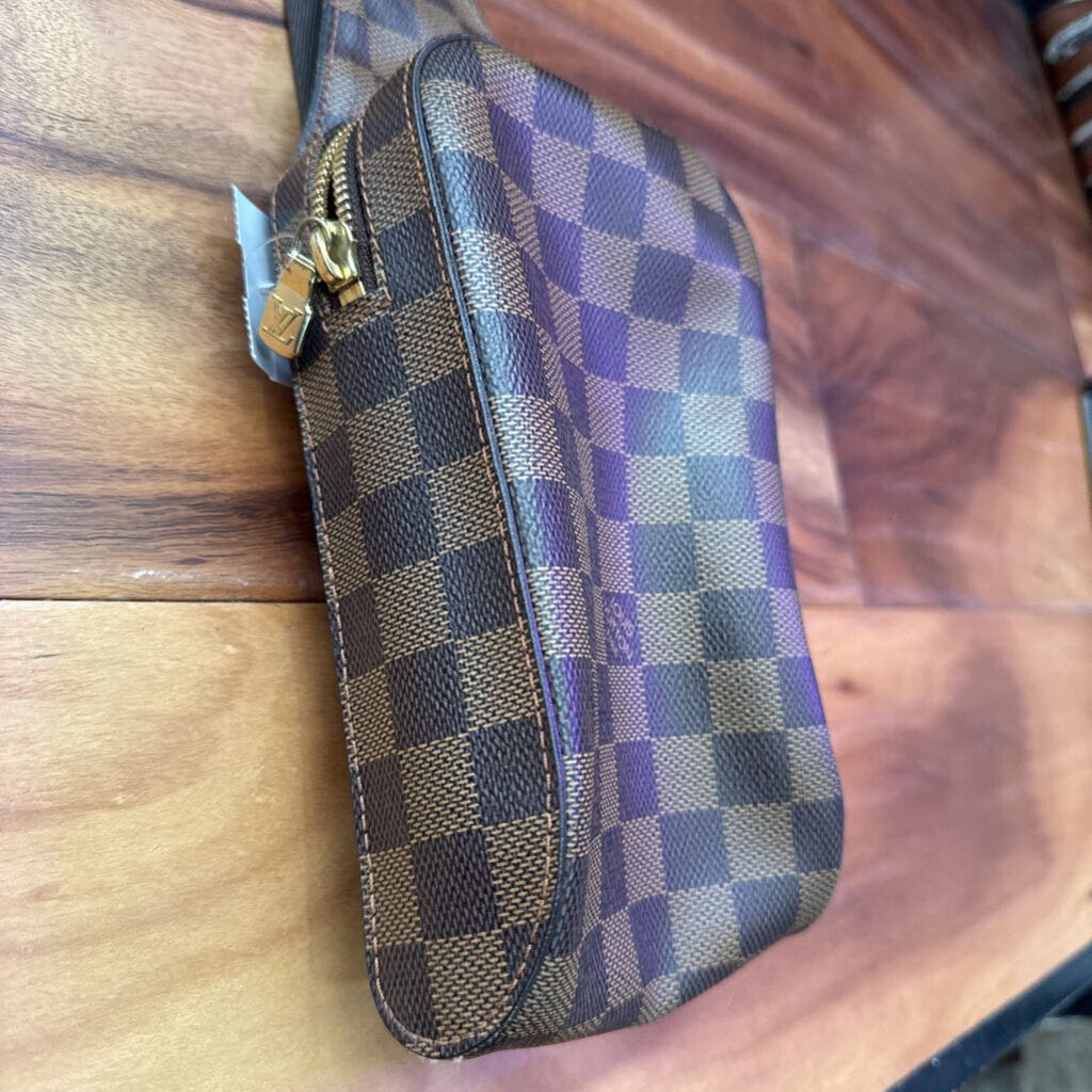 Louis Vuitton,AUTHENTIC LV GERONIMO BELT BAG ,BROWN