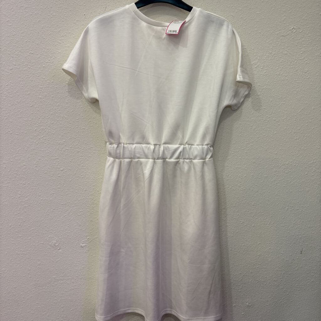 NO LABEL,BASIC DRESS ,WHITE,S