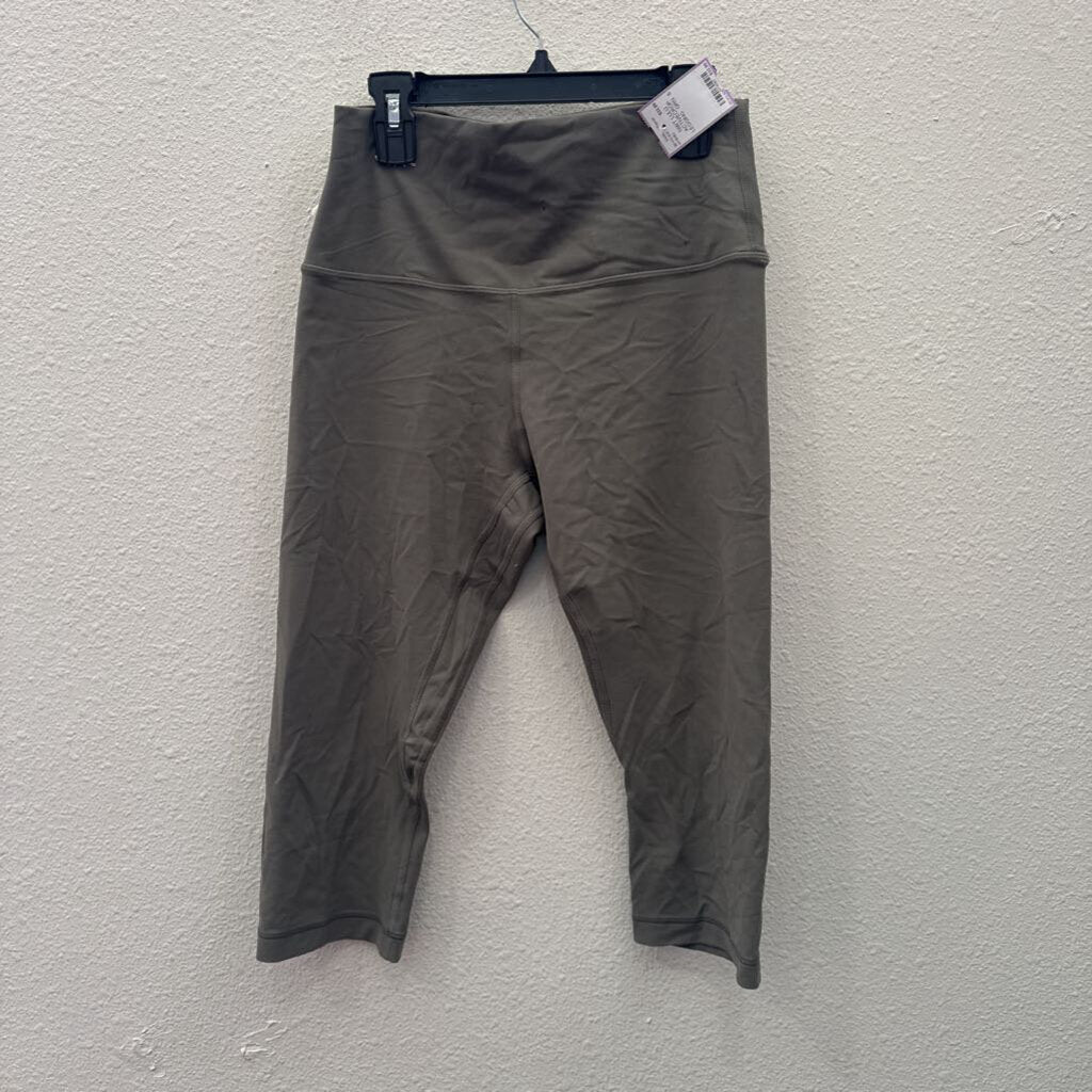 LULULEMON,NWT LULU ACTIVECROP LEGGING ,GRN ,8