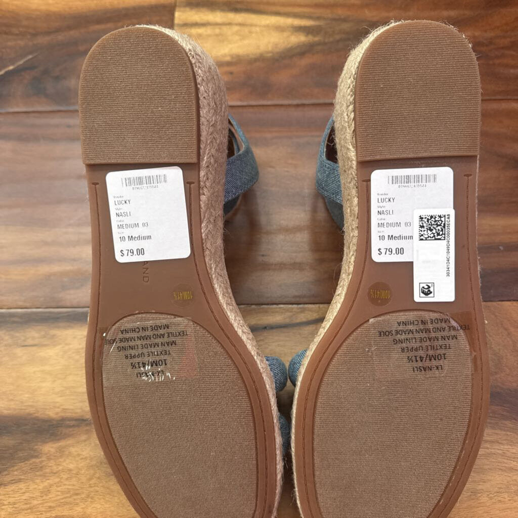 QUPID,NEW WEDGE SANDAL ,TAN/CAMEL,10