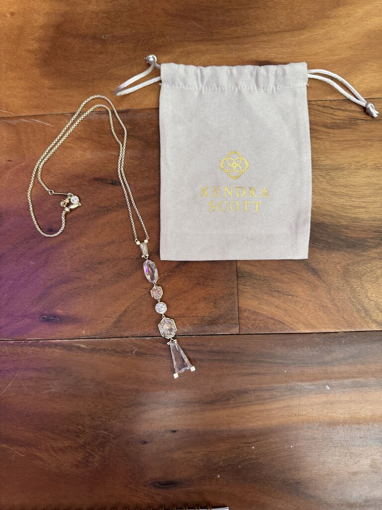 KENDRA SCOTT,KS GRACELYNN Y-NECKLACE ,GOLD