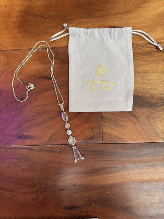 KENDRA SCOTT,KS GRACELYNN Y-NECKLACE ,GOLD