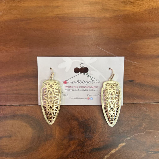 KENDRA SCOTT,KS SADIE EARRING ,GOLD