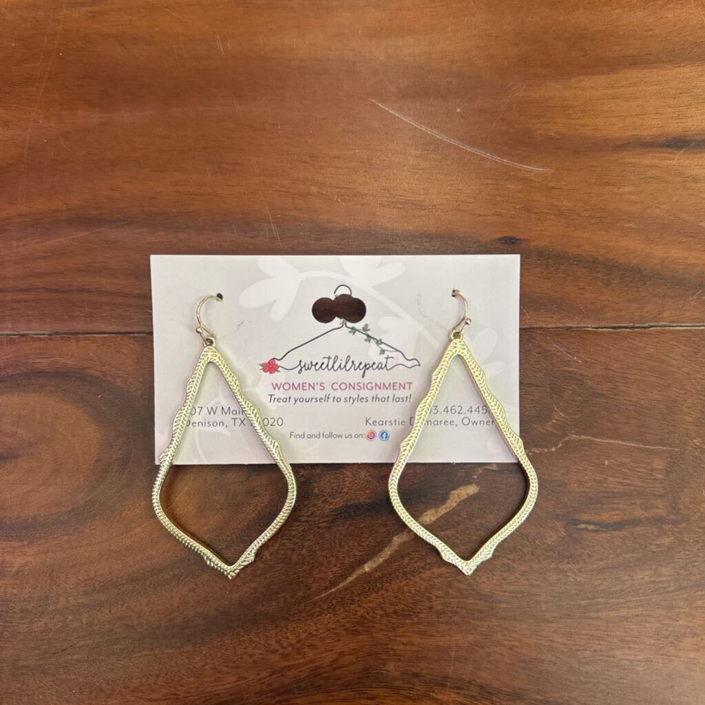 KENDRA SCOTT,KS SOPHEE DROP EARRING ,GOLD