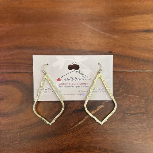 KENDRA SCOTT,KS SOPHEE DROP EARRING ,GOLD