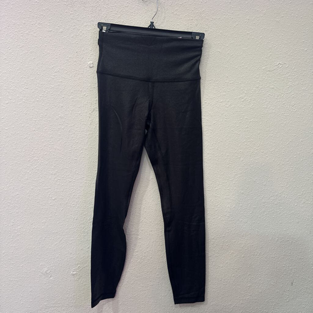 LULULEMON,LULULEMON SHIMMER LEGGINGS,BLK ,4
