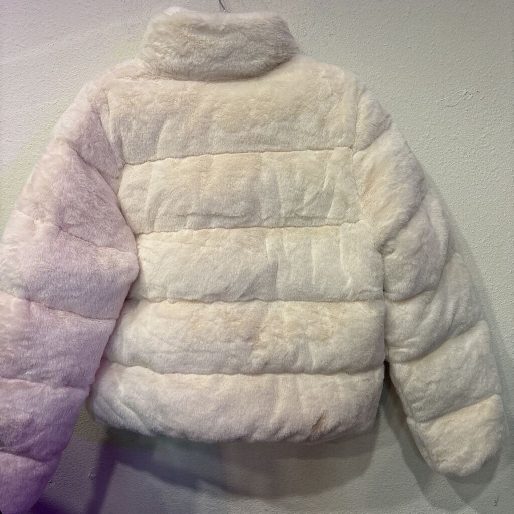 BUDDY LOVE,FUZZY PUFF COAT ,IVORY ,M