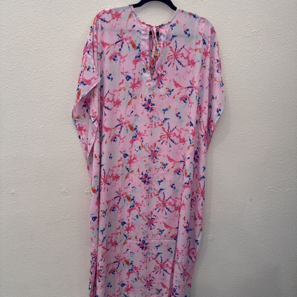 BUDDY LOVE,SHEER PATTERNED DRESS ,PINK ,XS