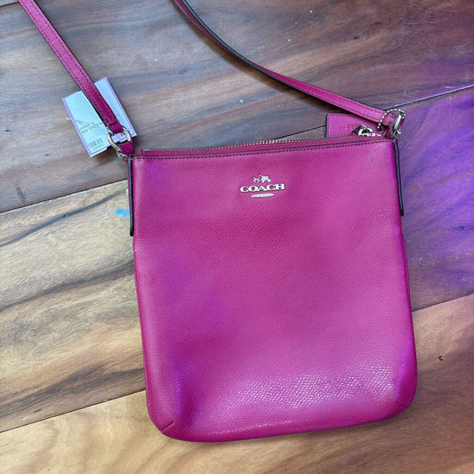 COACH,N/S CROSSBODY BAG ,PINK