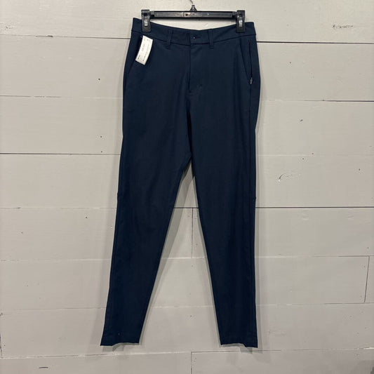 LULULEMON,LULU SLACK PANTS,NAVY,28